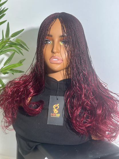 FRENCH CURLY BRAIDED WIGS (Copy)