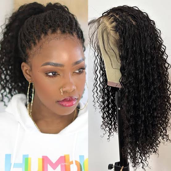 HUMAN HAIR BRAIDED WIGS